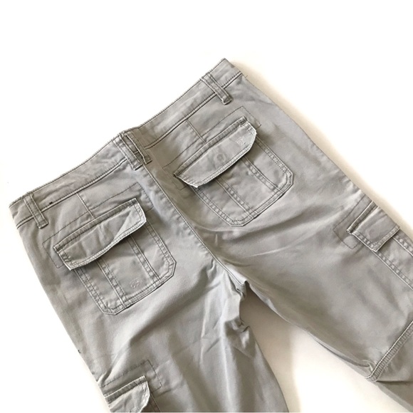 Abercrombie & Fitch Skinny Fit Khaki Cargo Pants Size 6 - Picture 3 of 6